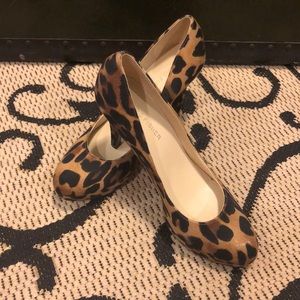 Marc Fisher cheetah print heels